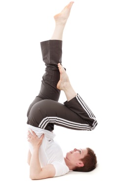 woman in yoga pose